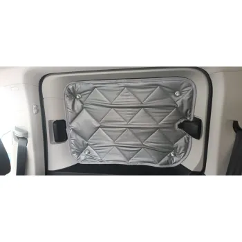 montierte Thermomatte Ausstellfenster